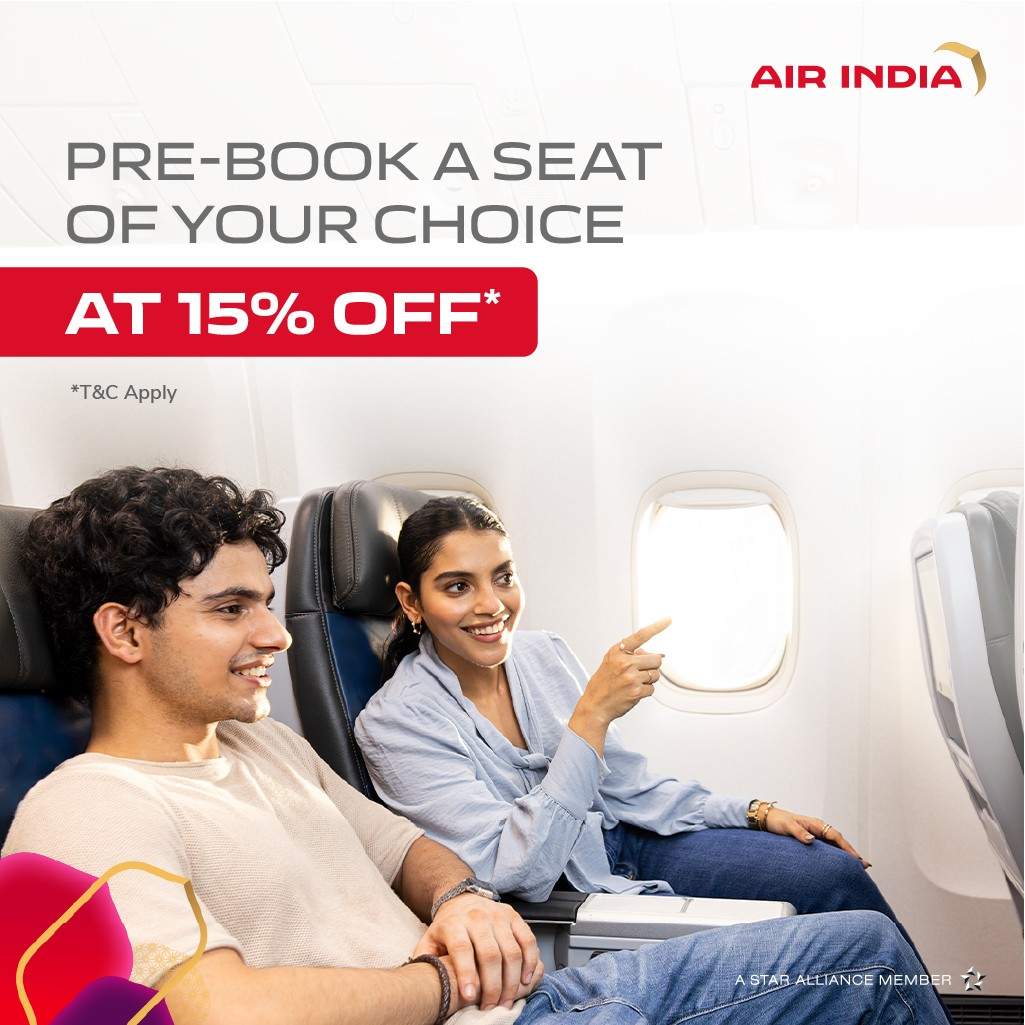 Air India Pre Book a Seat Review.