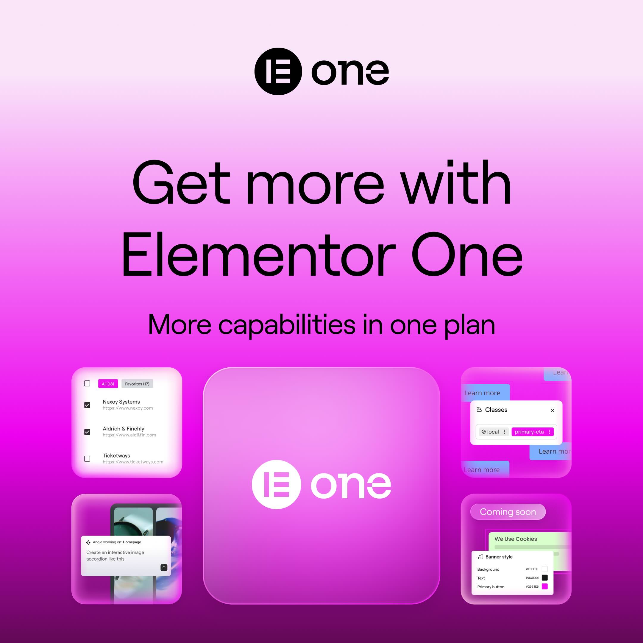 Elementor infos products