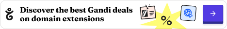 Gandi Domain Extensions – Your Online Identity Starts Here.