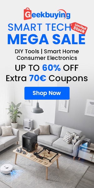 GeekBuying Mega Sale – Huge Discounts on Gadgets & Electronics.