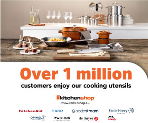 KitchenShop Europe – Over 1 Million Customers Trust It.